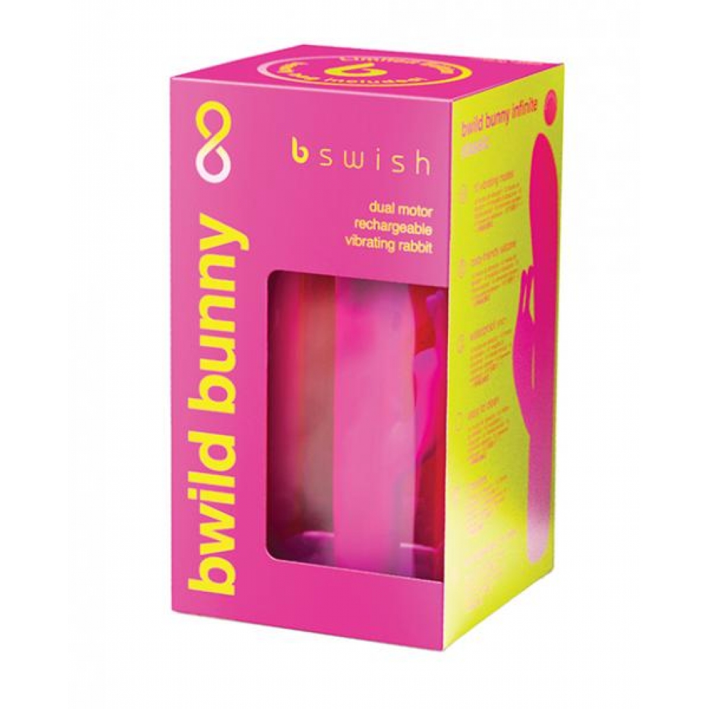 Bwild Infinite Classic Bunny Vibrator - Sunset Pink