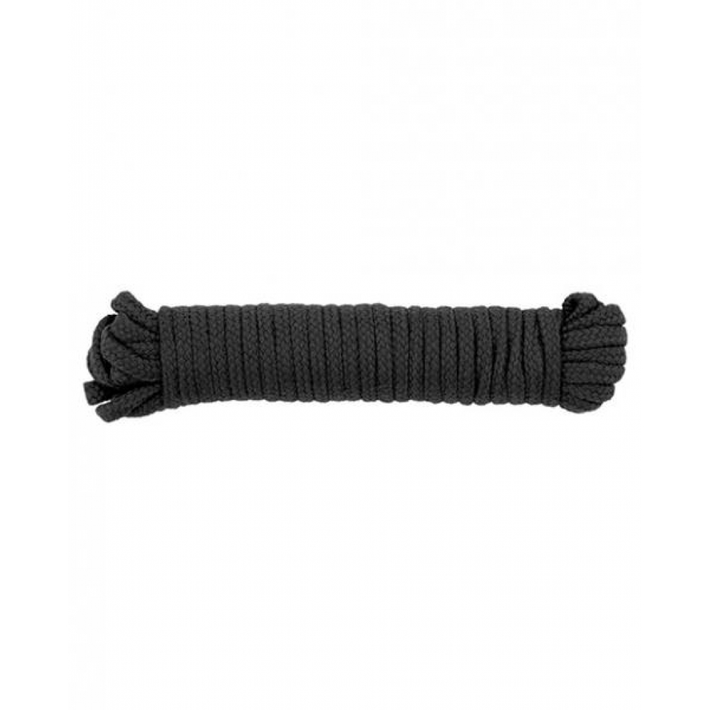 Spartacus Bondage Rope - 33ft Black