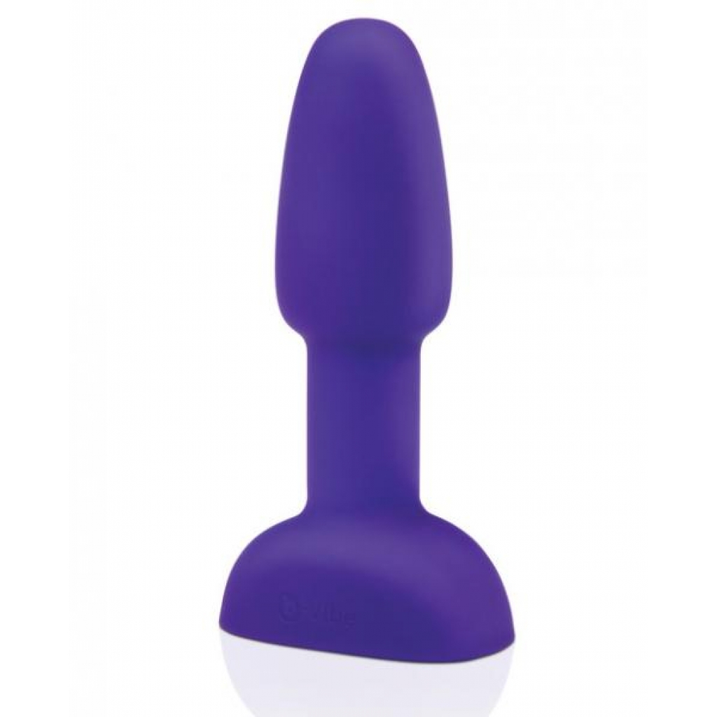 B-Vibe Rimming Petite Butt Plug - Purple