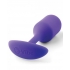 B-Vibe Snug Plug 2 Weighted - Purple