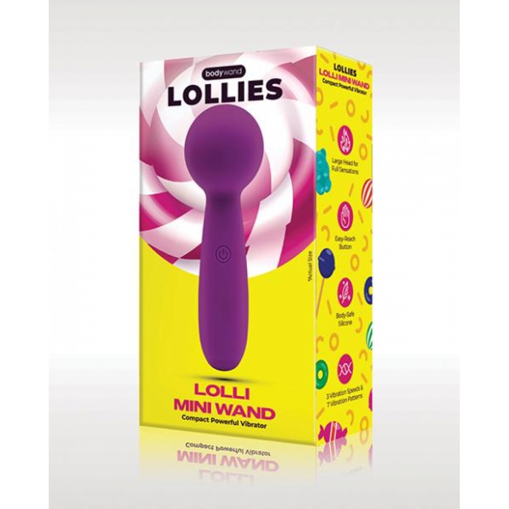 Xgen Bodywand Lolli Mini Wand Vibrator - Purple