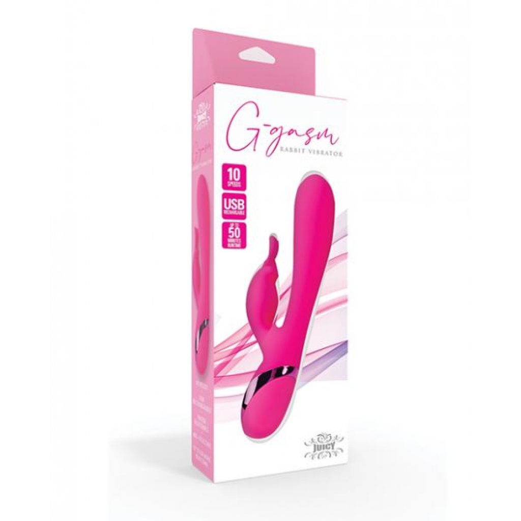 Juicy G-gasm Rabbit Vibrator - Pink