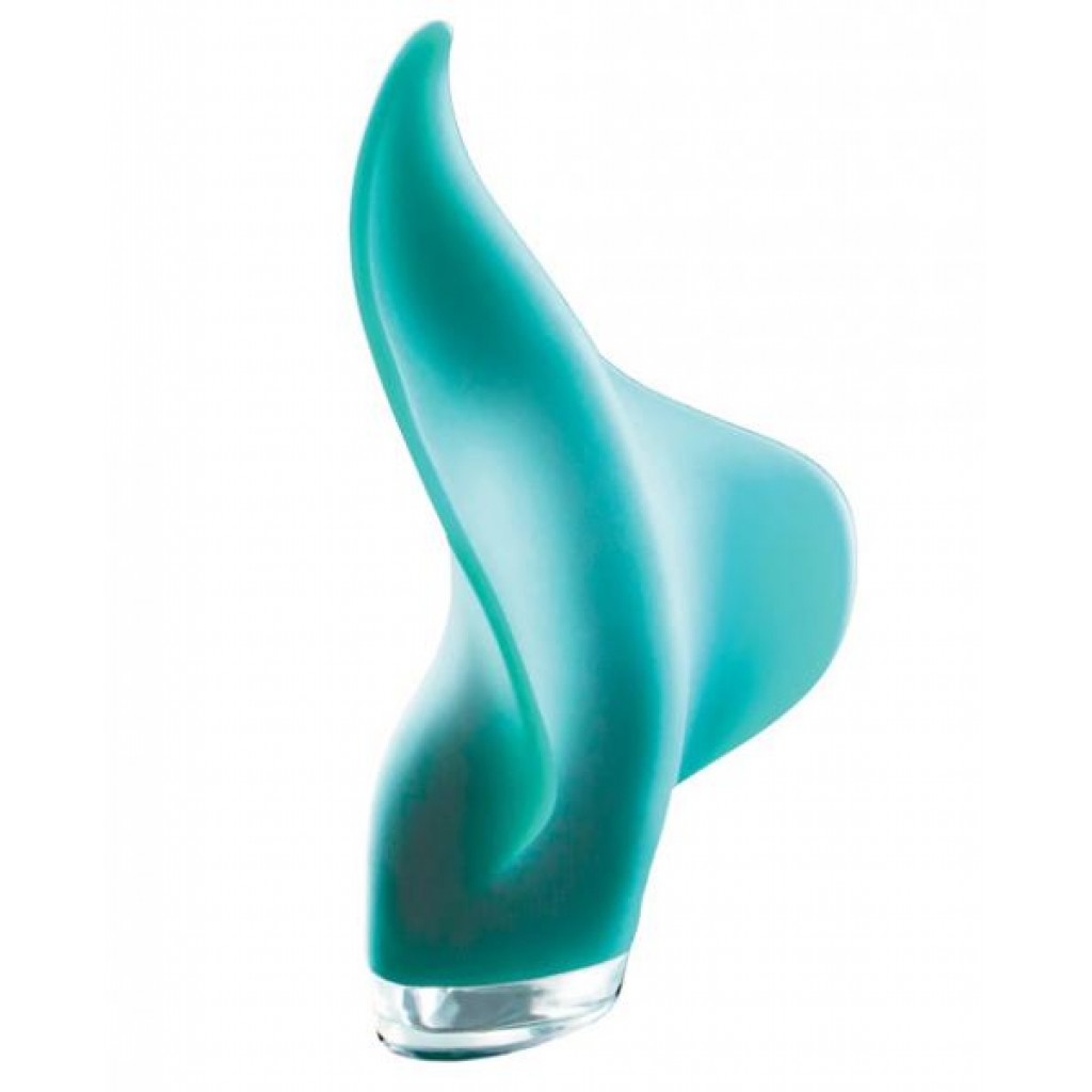 Mimic Manta Ray Handheld Massager in Seafoam Green