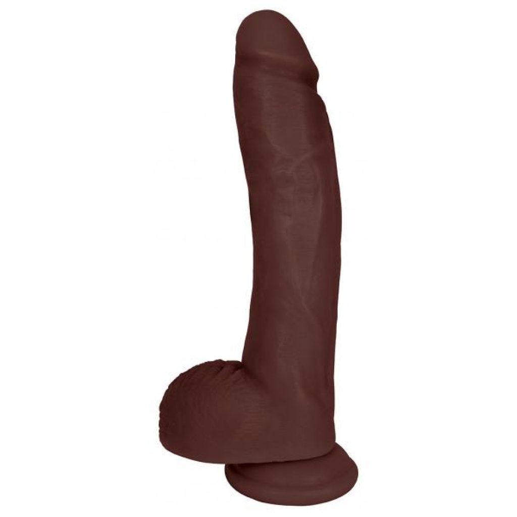 Jock Dong 10-Inch Chocolate Brown Dong with Balls