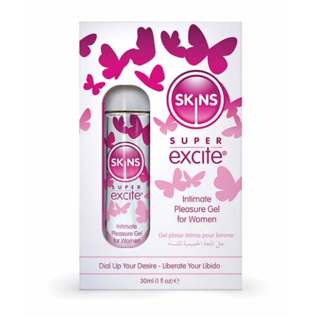 Skins Super Excite Clitoral Stimulation Gel - 30ml