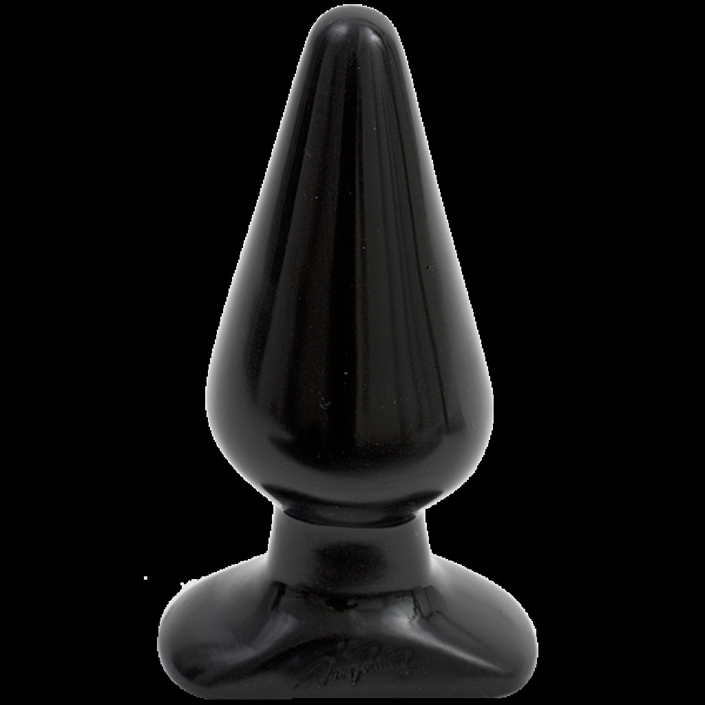 Classic Butt Plug – Large Black