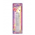 Crystal Jellies 8-Inch Classic Dildo - Translucent Pleasure