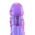 Crystal Jellies Classic Dong - 8 in - Purple