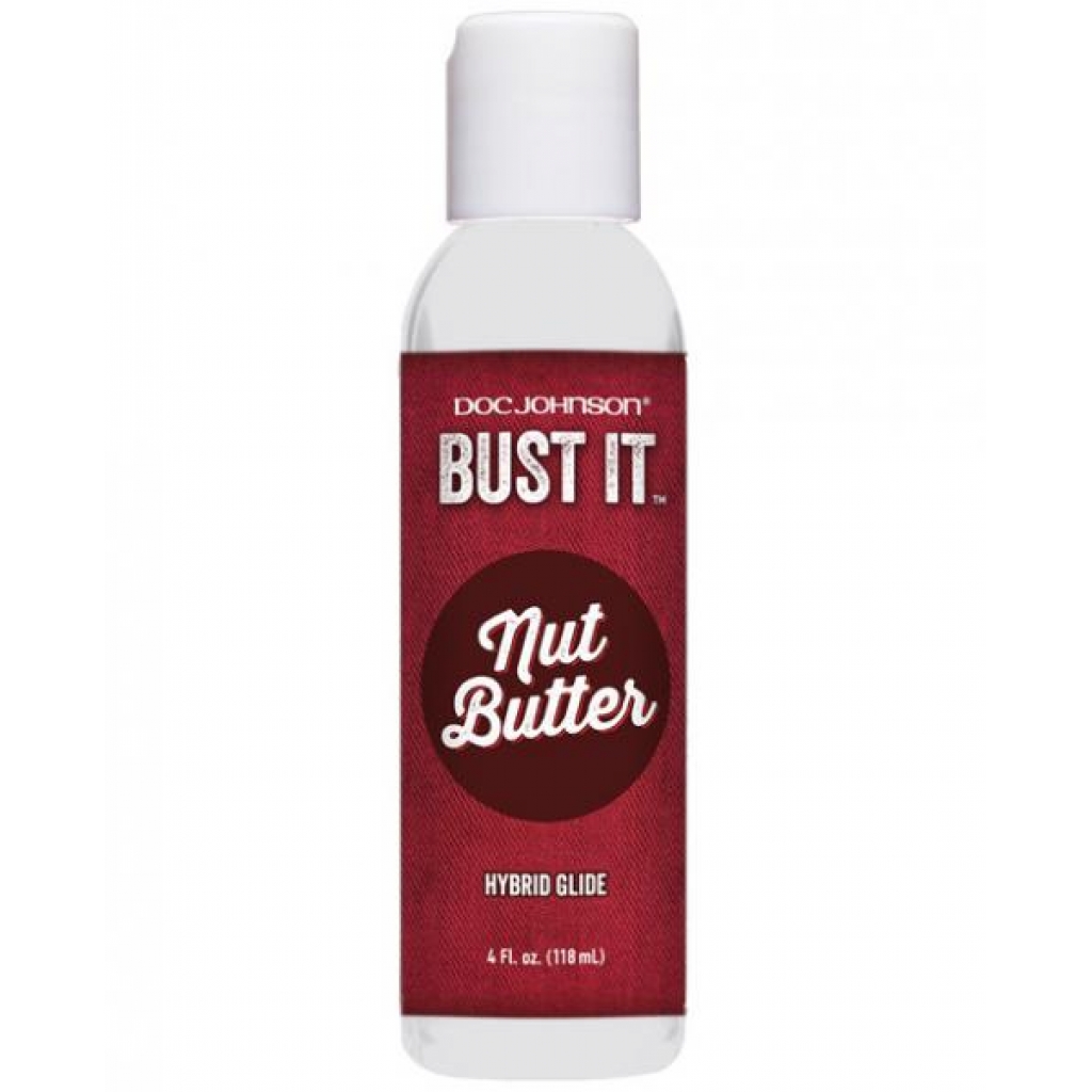 Bust It Nut Butter Hybrid Glide - 4oz for Enhanced Pleasure