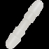 The Double D 16 inches Vanilla Ultraskyn Beige Dildo