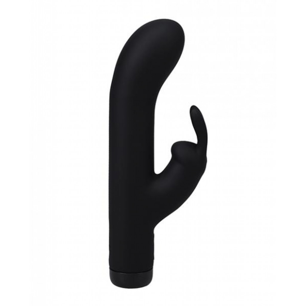 Compact In-A-Bag Rabbit Vibrator - Black