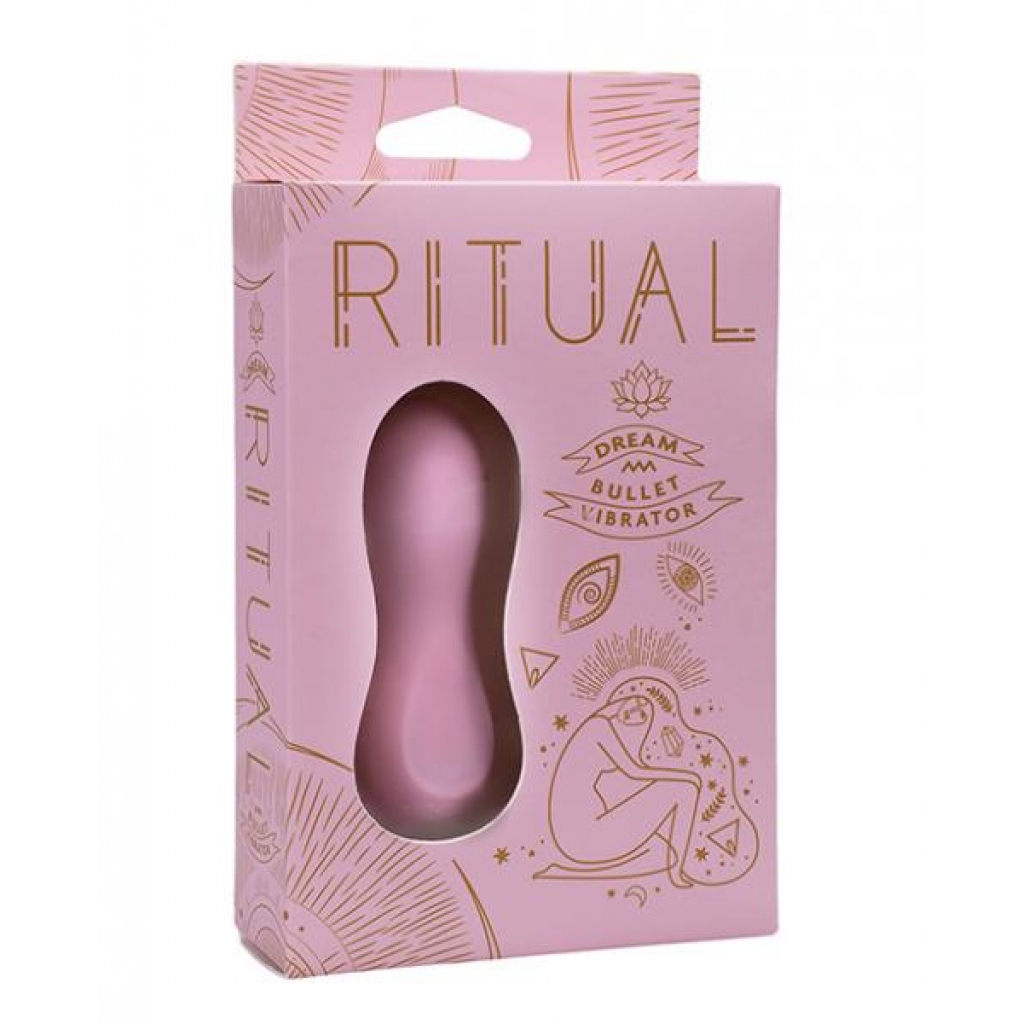 Ritual Dream Rechargeable Silicone Bullet Vibe - Pink