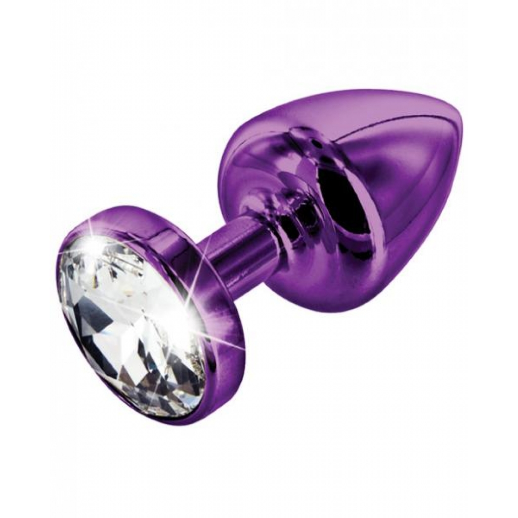 Diogol Anni Round Butt Plug - 35mm Purple