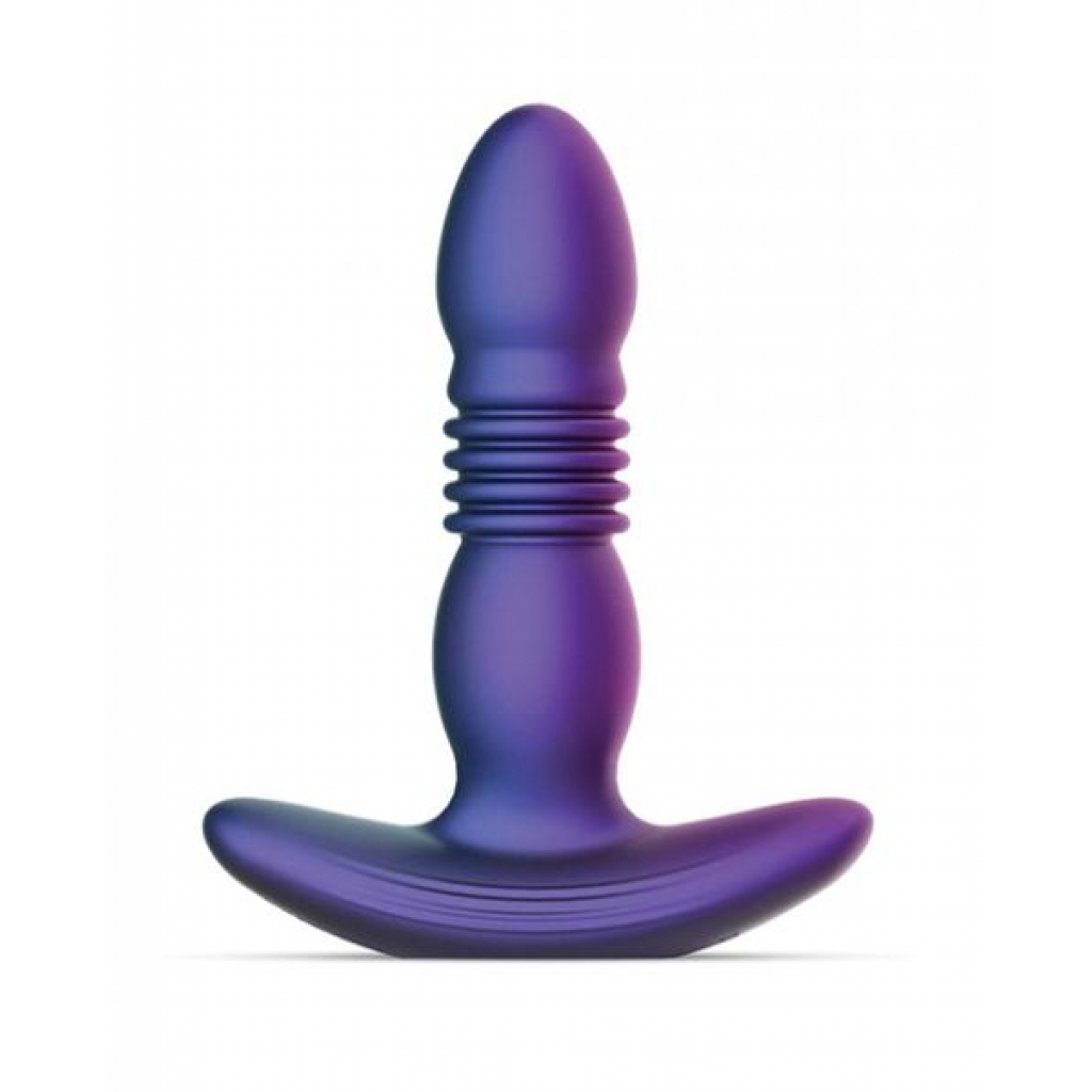 Hueman Supernova Thrusting Butt Plug in Purple