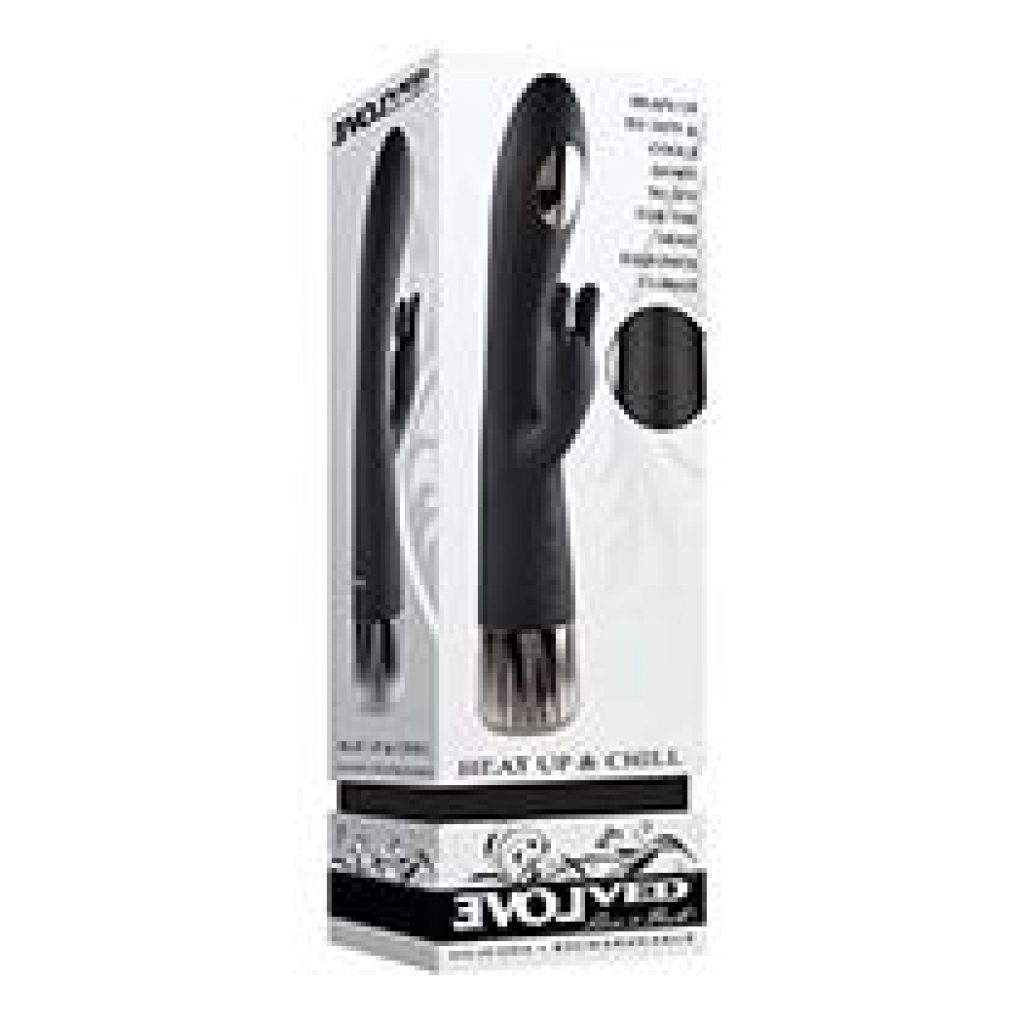 Evolved Heat Up & Chill G-spot Rabbit - Black