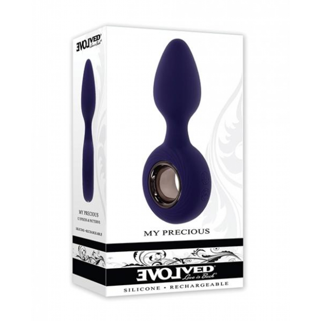 Evolved My Precious Vibrating Plug - Purple