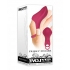 Premium Burgundy Rechargeable Finger Ring Vibrator