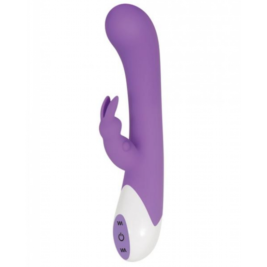 Enchanted Bunny Large Rabbit Vibrator - Purple