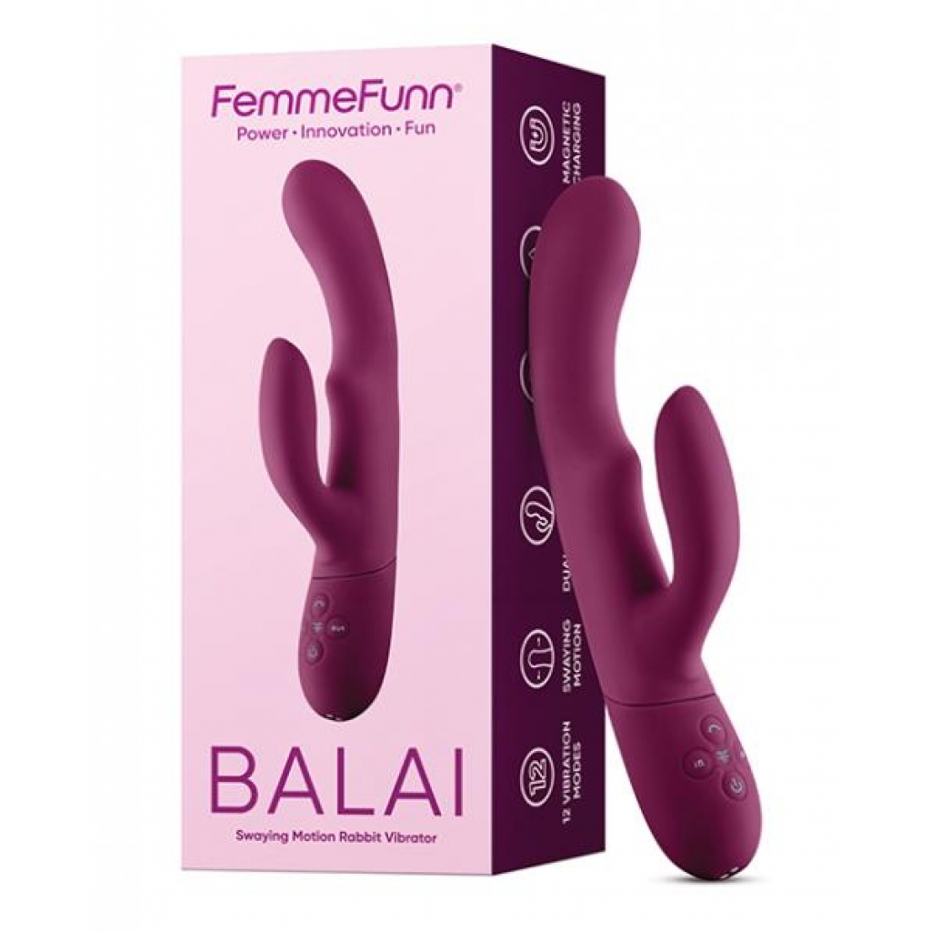 Femme Funn Balai Swaying Rabbit - Fuchsia Purple