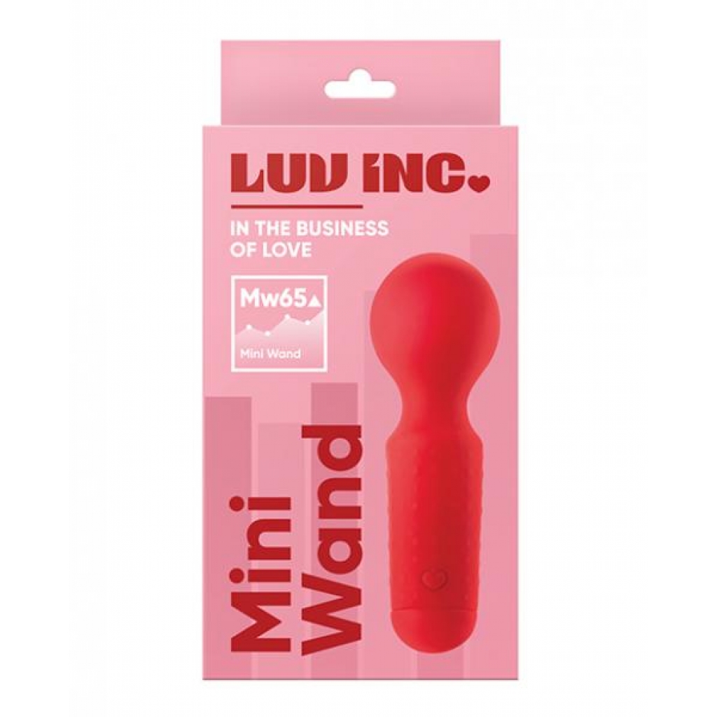 Luv Inc Mini Wand - 4 Inches - Red