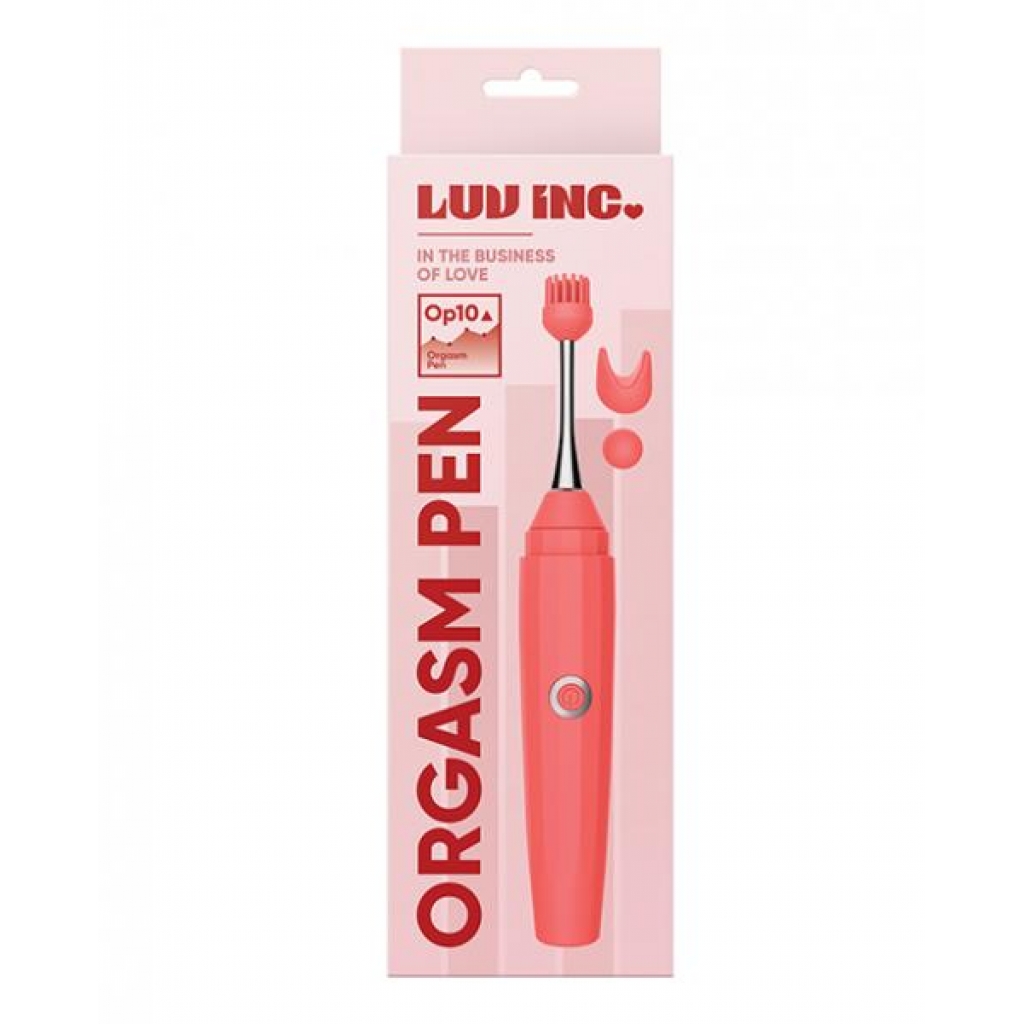 Luv Inc. Orgasm Pen with Versatile Attachments