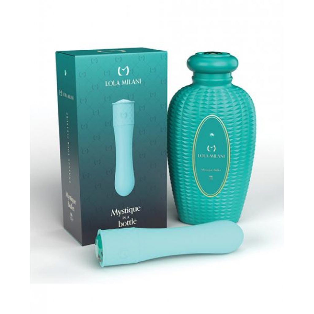 Lola Milani Mystique Bullet W/Emerald Bottle - Teal