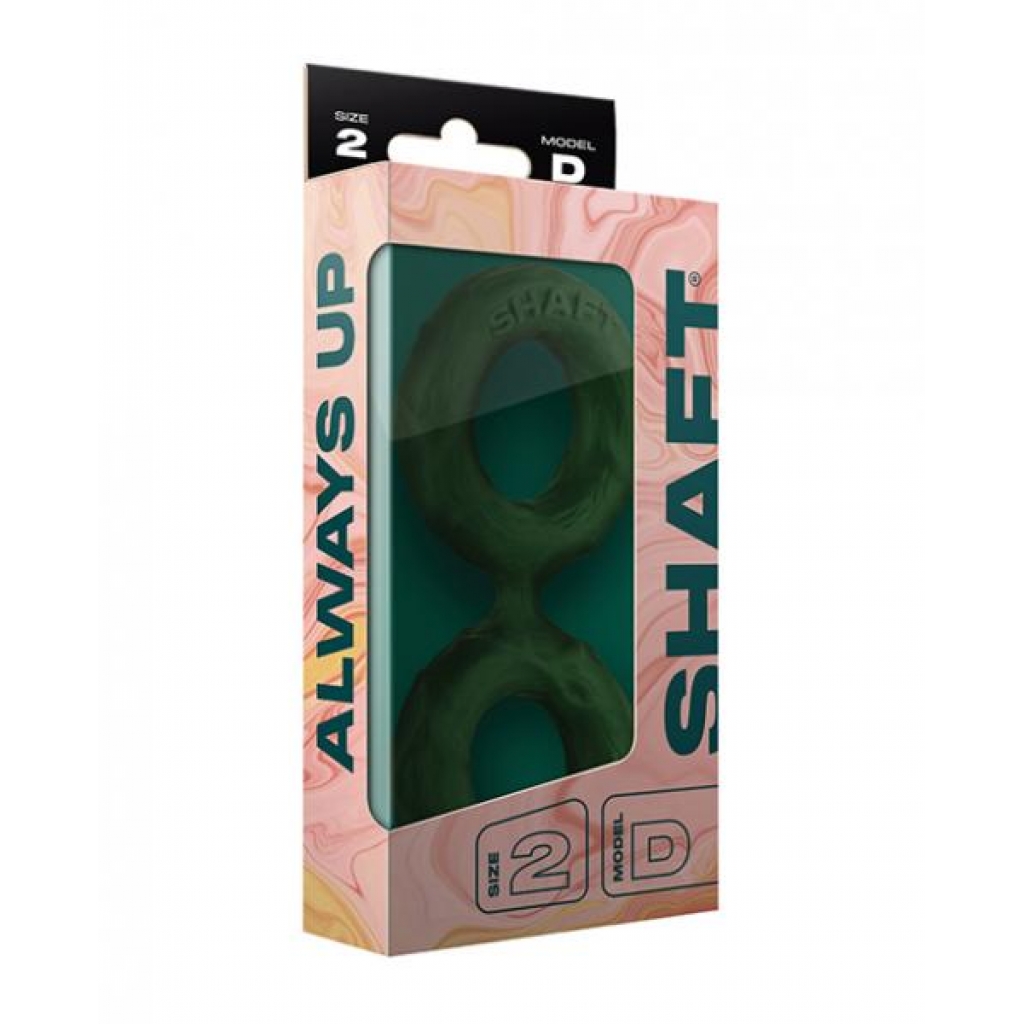 Shaft Double C-ring - Medium Green