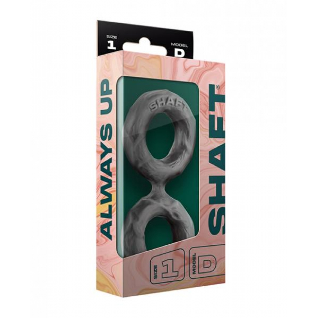 Shaft Double C-Ring - Small Gray Smoke