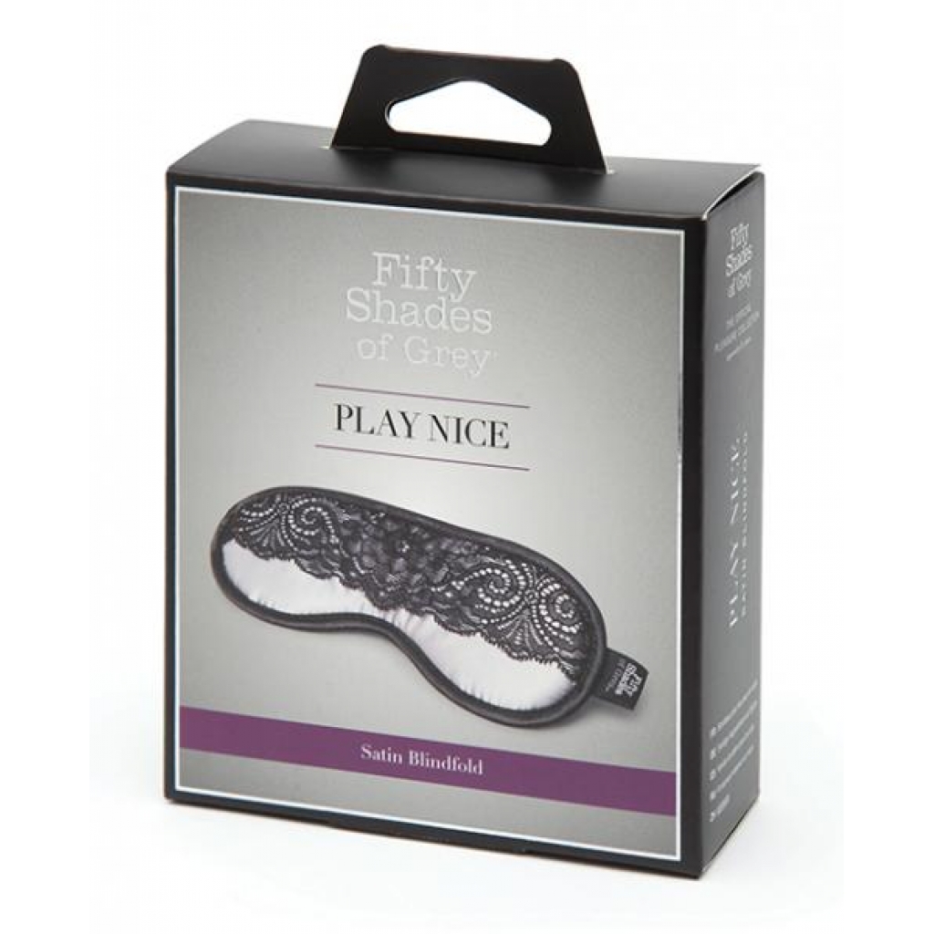 Fifty Shades of Grey: Play Nice Satin & Lace Blindfold