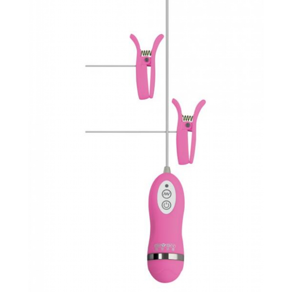 Gigaluv Vibro Clamps - 10 Functions Pink