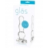 Glas 4 inches Butt Plug - Clear Glass