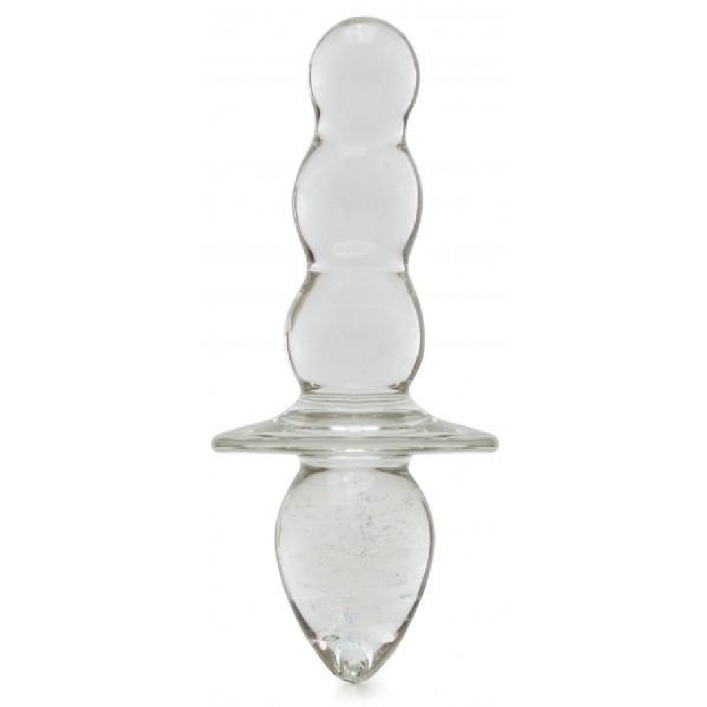 Glas Titus Beaded Glass Butt Plug