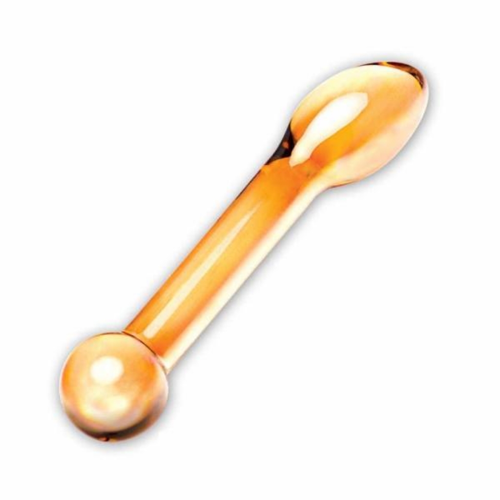 Glas Honey Dripper Anal Slider Glass Probe - Gold