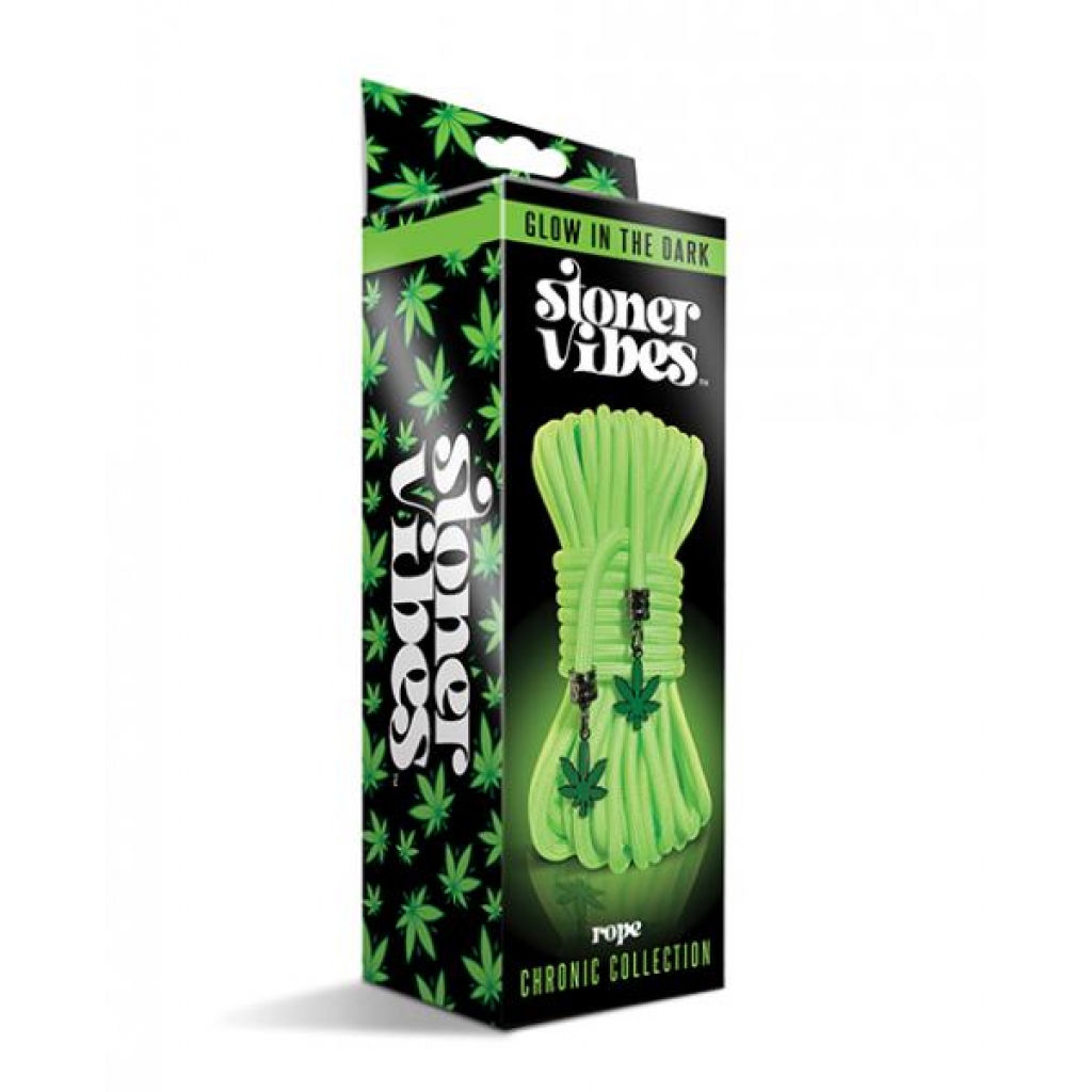 Stoner Vibes Glow In The Dark Rope - Green