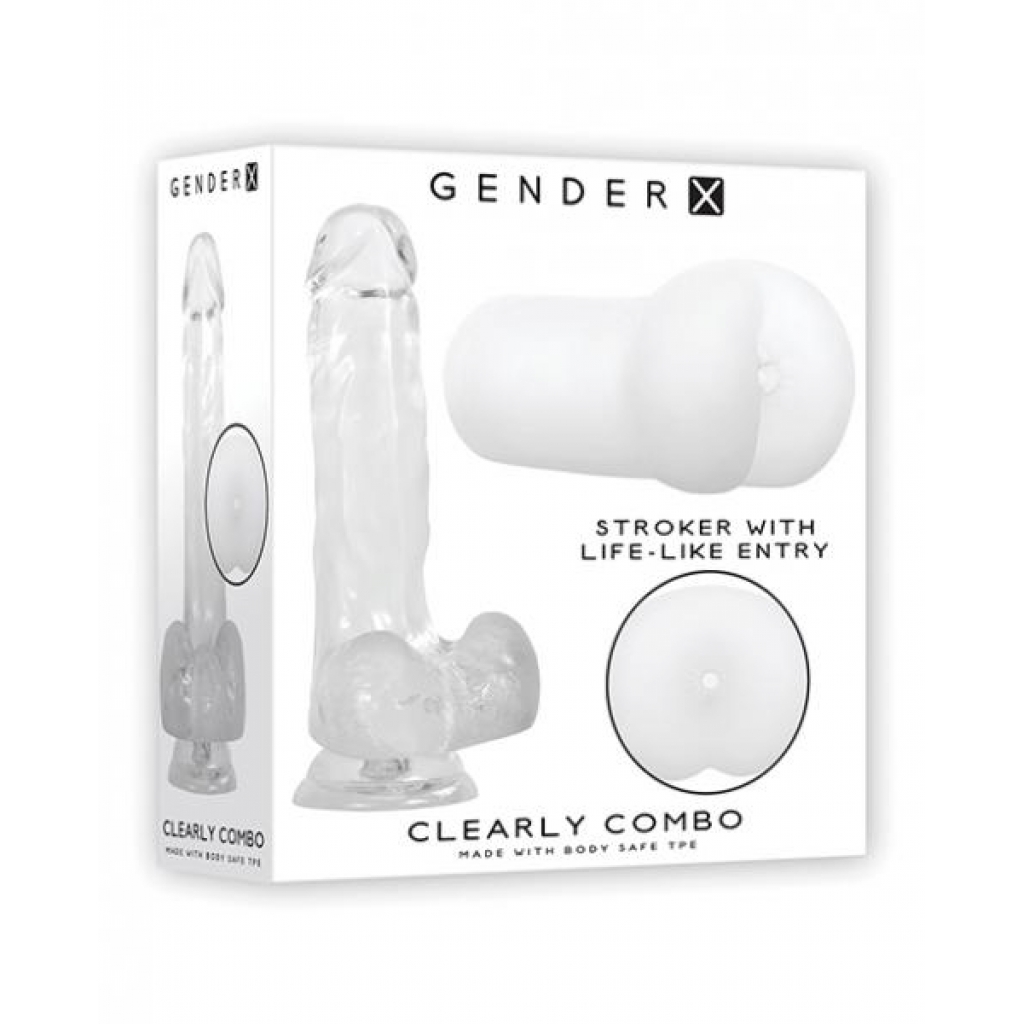 Gender X Clearly Combo - Clear - Transparent Pleasure