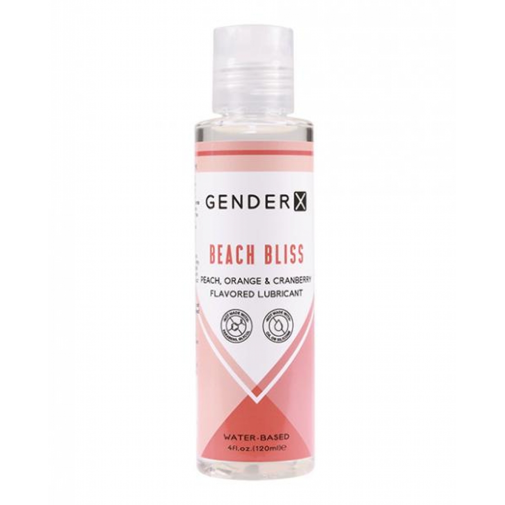 Gender X Flavored Lube - 4 Oz Beach Bliss