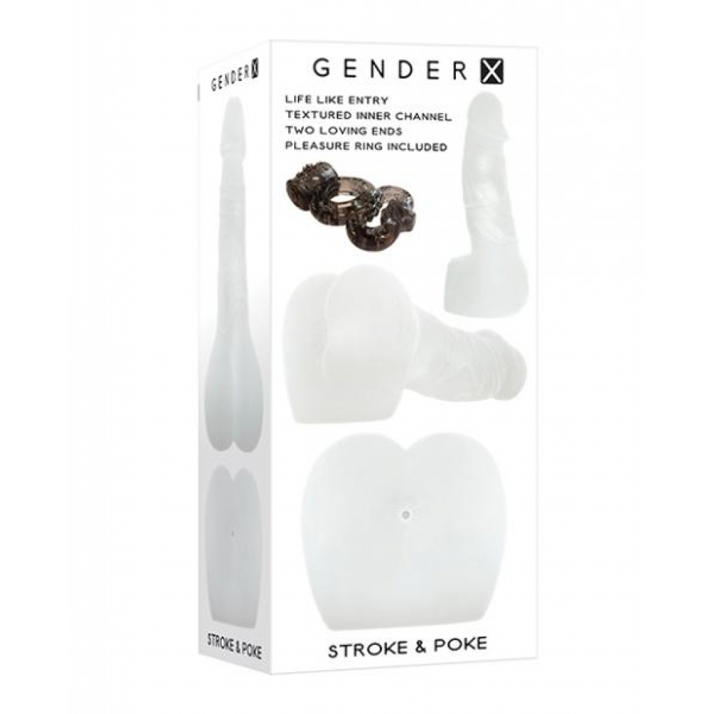 Gender X Stroke & Poke - Clear White