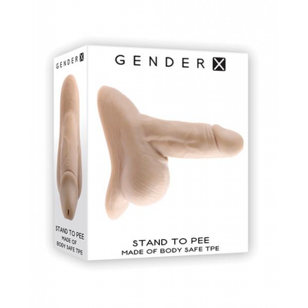 Gender X Silicone Stand To Pee - Light Beige