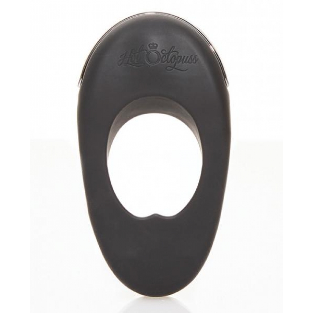 Hot Octopuss Atom Plus - Black Vibrating Cock Ring