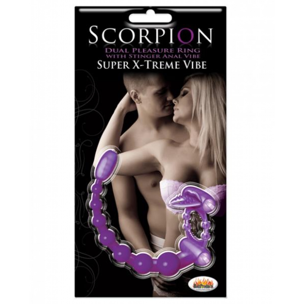 Super Extreme Vibrator Scorpion - Purple