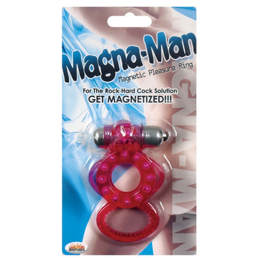 Magna-Man Magnetic Ring - Magenta Pink