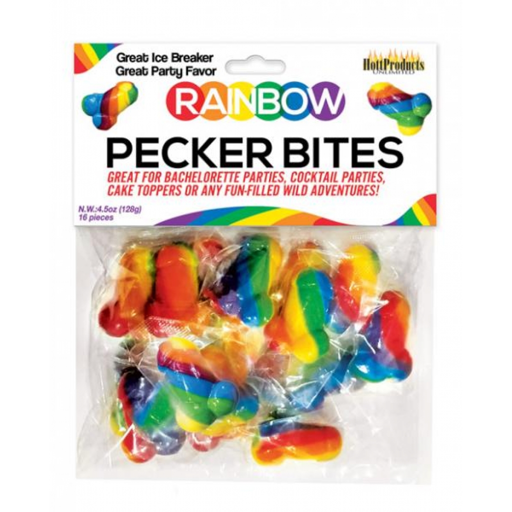 Rainbow Pecker Bites Candies