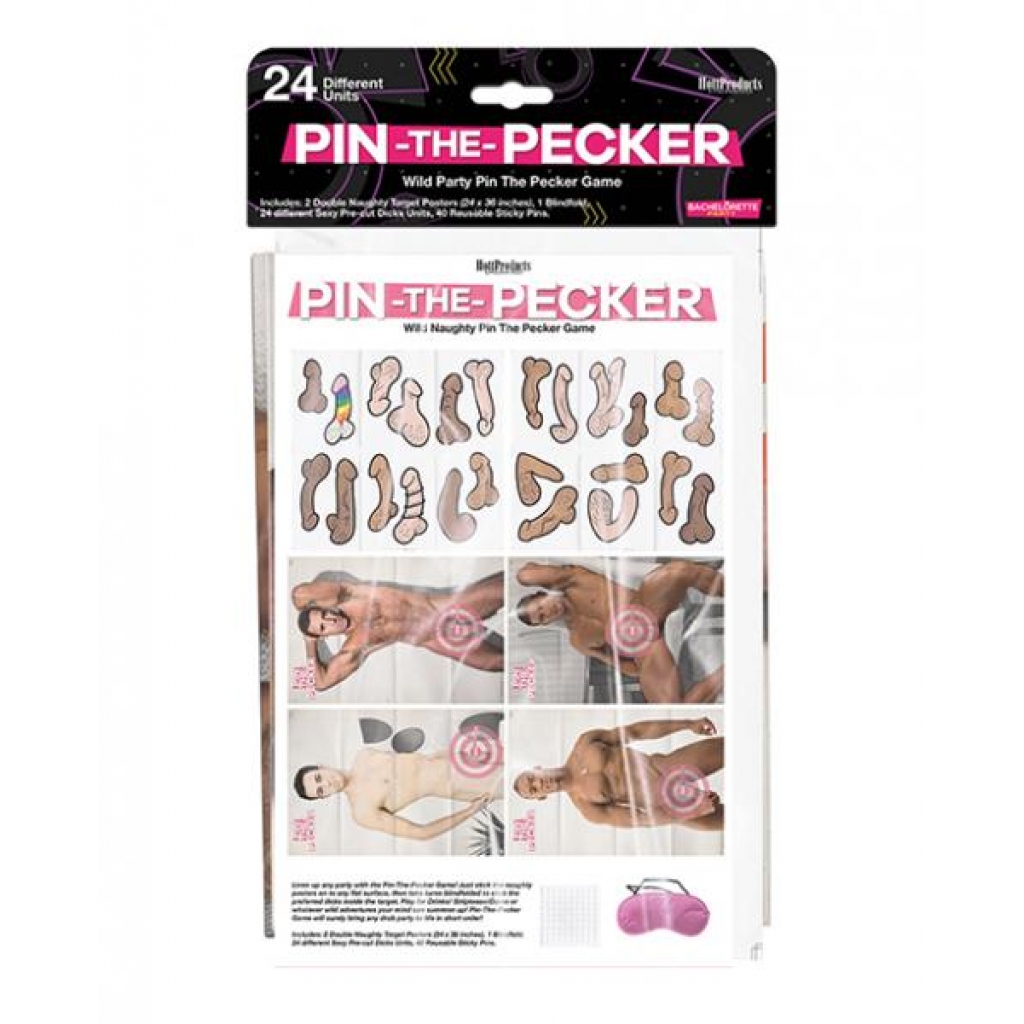 Pin The Pecker Party Game