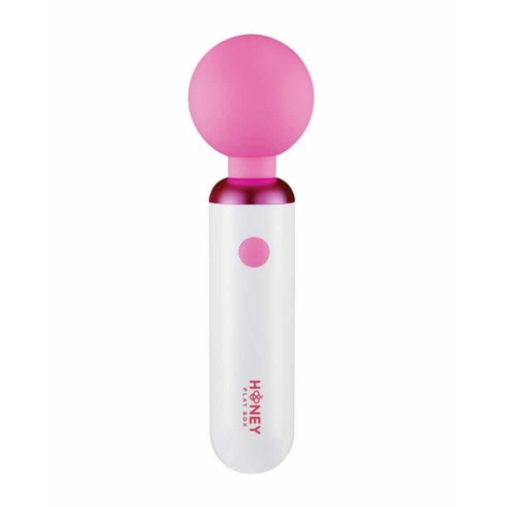 Pomi Wand Clit Tease - Vibrating Wand - White