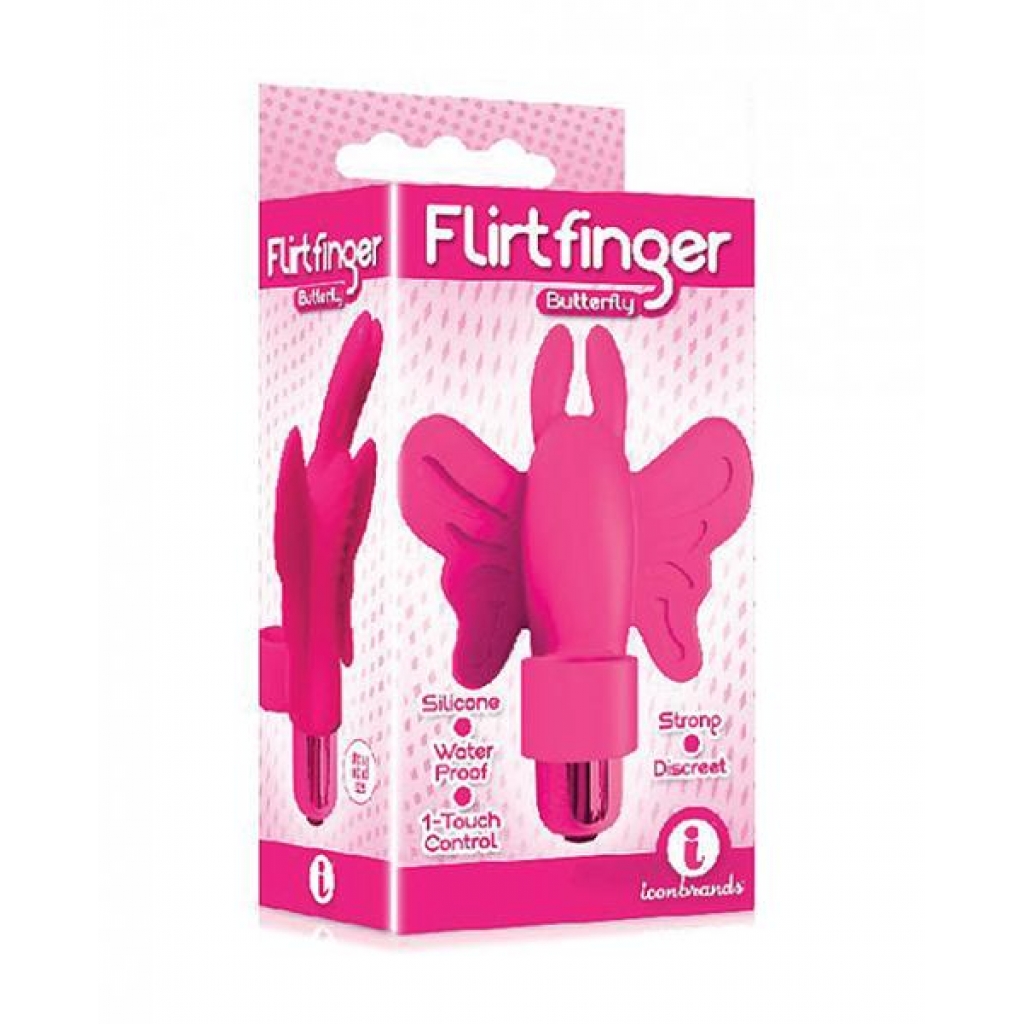 The 9's Flirtfinger Butterfly - Pink