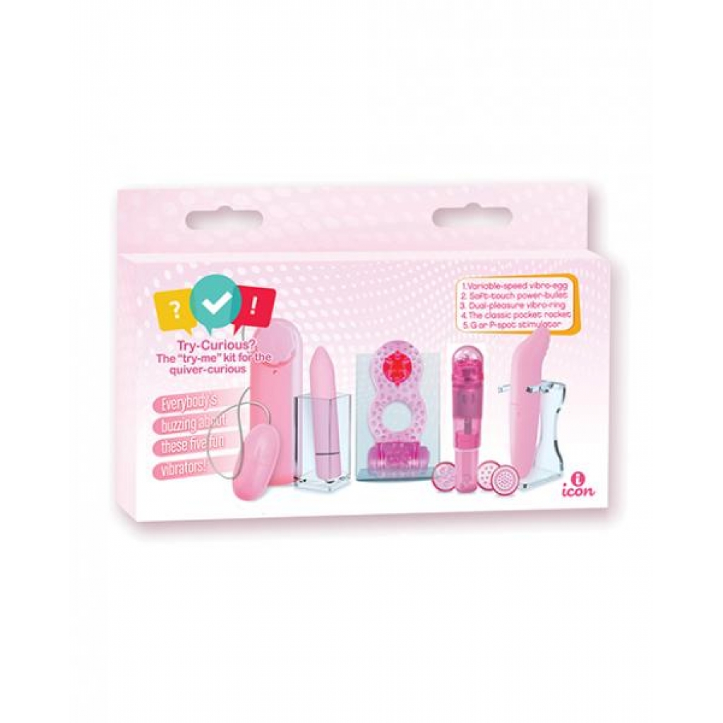 Try-Curious Vibe Set - Pink Assorted