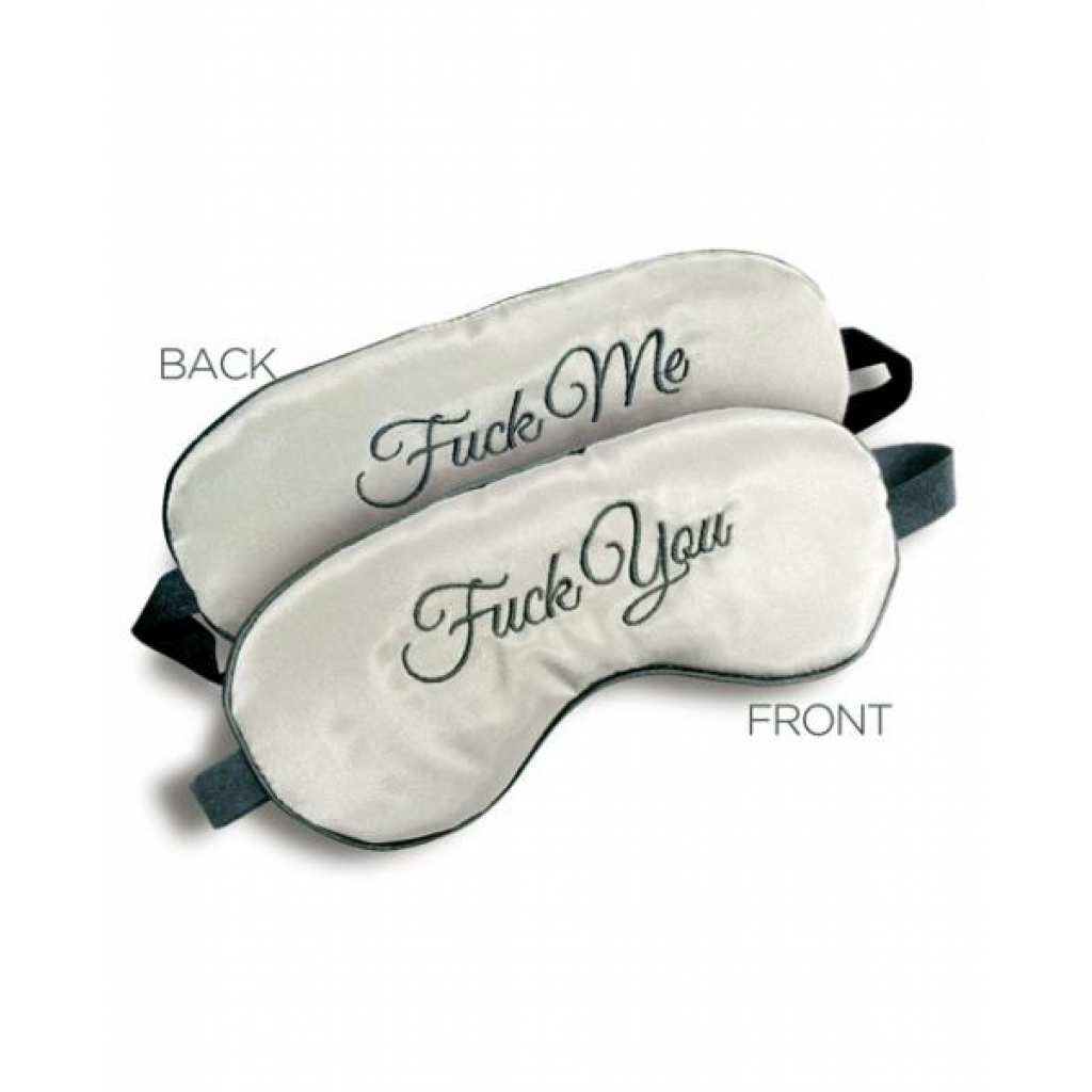 F*ck Me F*ck You Mask: Fun Reversible Blindfold