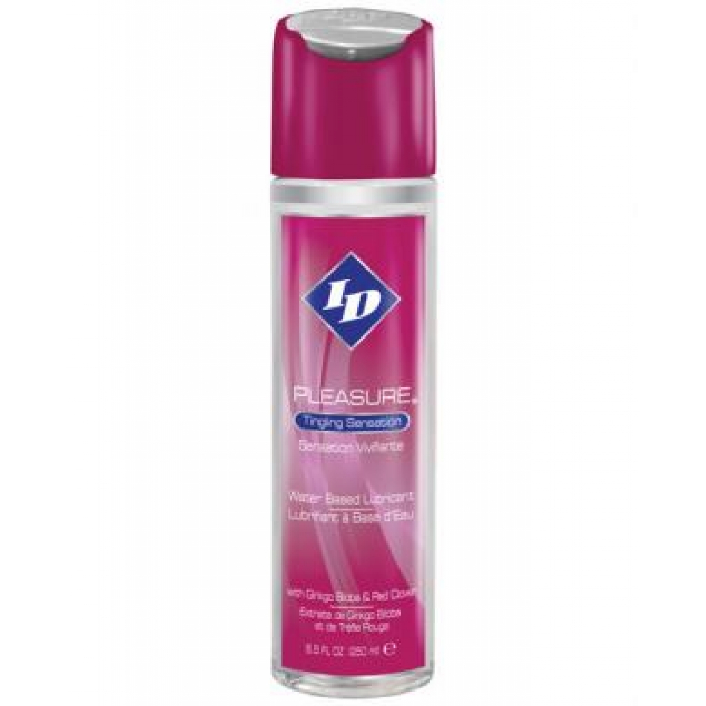 ID Pleasure Sensual Waterbased Lubricant - 8.5 oz Flip Cap Bottle