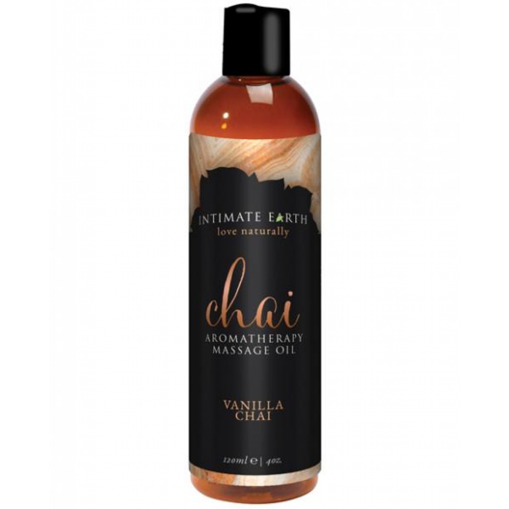 Intimate Earth Chai Massage Oil - 4oz