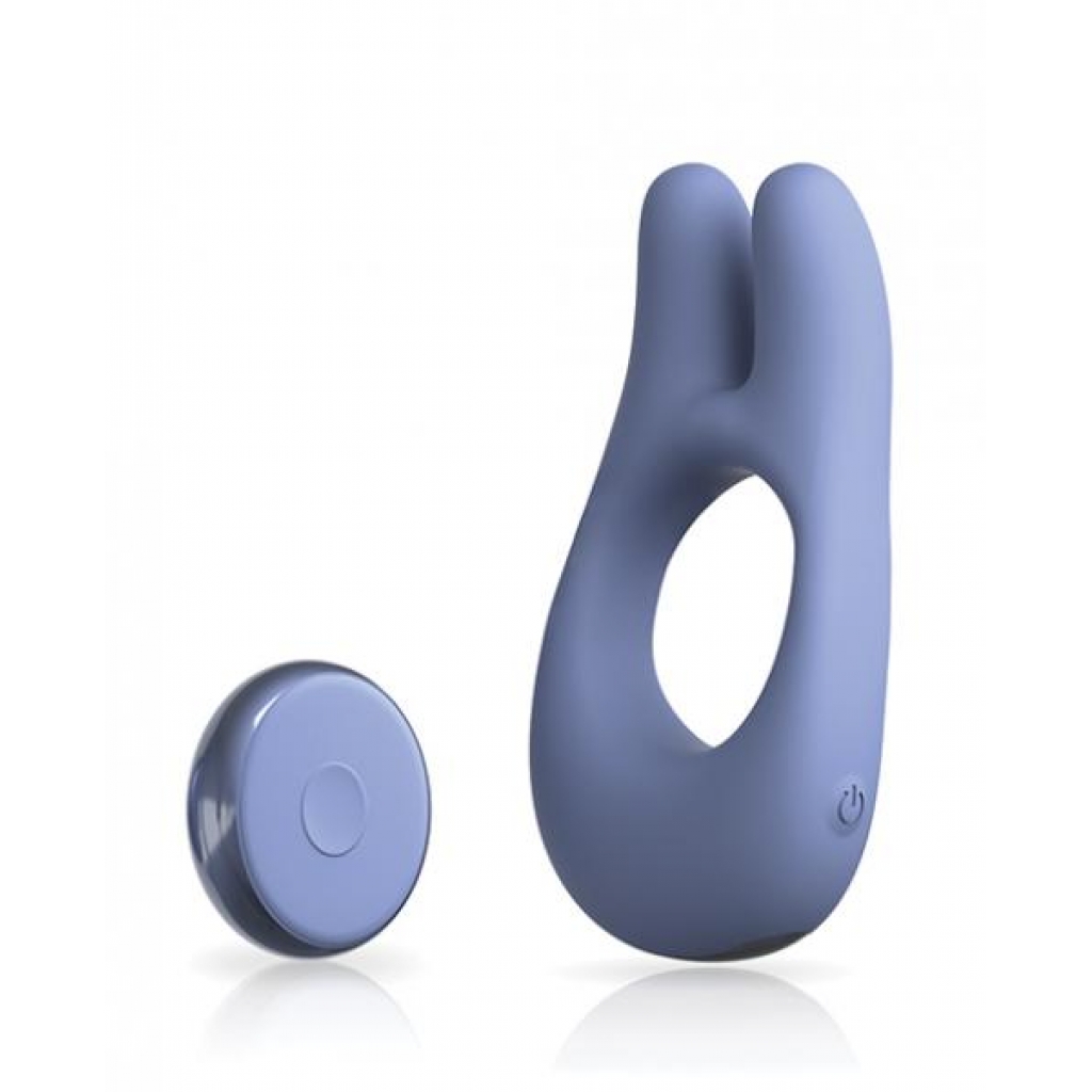 Jimmyjane Deimos Silicone Vibrating C-Ring - Blue